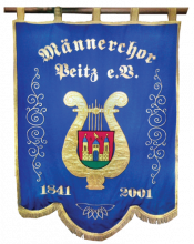 Fahne Männerchor Peitz