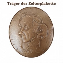 Zelterplakette Männerchor Peitz e.V.